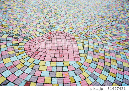 Heart lined with paving stones Heart lined with paving stones 31497421