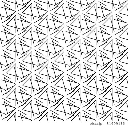 Black and white geometric seamless pattern Black and white geometric seamless pattern 31499136