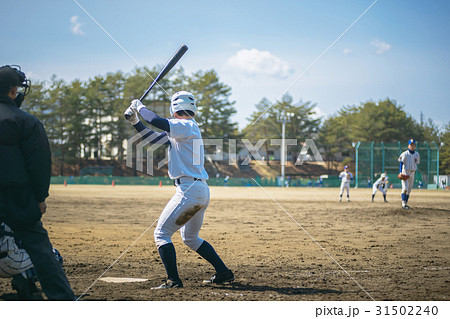高校野球試合風景 31502240