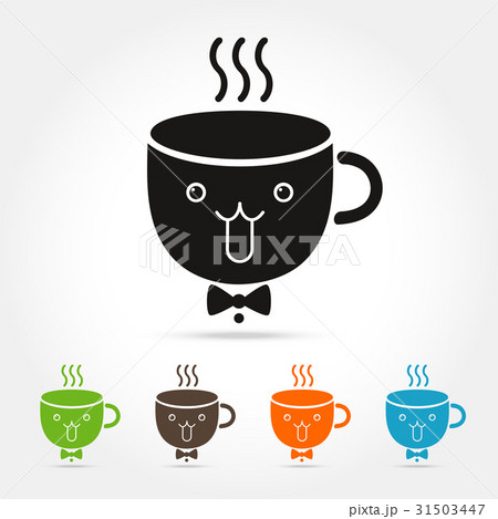 coffee cute cup logo Vector coffee cute cup logo Vector 31503447