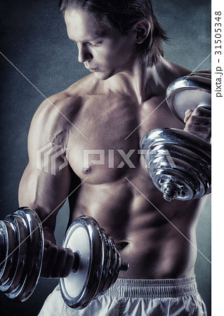 Muscular man Muscular man 31505348