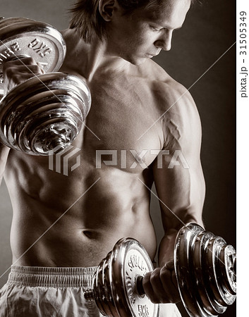 Muscular man Muscular man 31505349