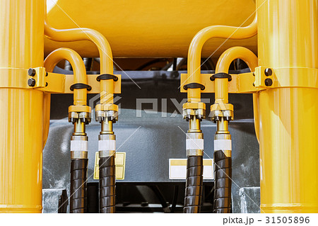 hydraulics tractor yellow hydraulics tractor yellow 31505896