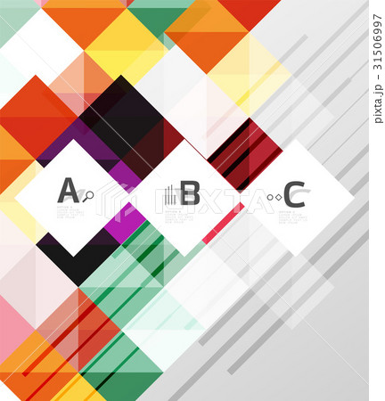 Modern geometrical square banner, minimalistic Modern geometrical square banner, minimalistic 31506997