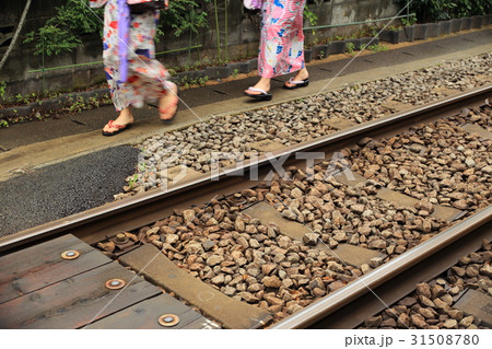 浴衣の足元涼やかに 31508780