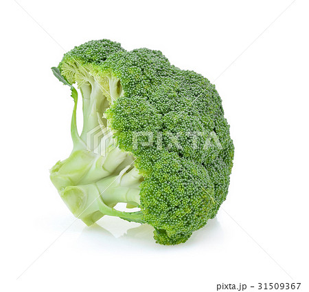 Vegetables broccoli isolated on white background 31509367