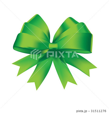 green bows.Vector decorative elements of the tape green bows.Vector decorative elements of the tape 31511276