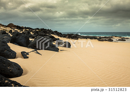 Beautiful beach las conchas,on La Graciosa Beautiful beach las conchas,on La Graciosa 31512823