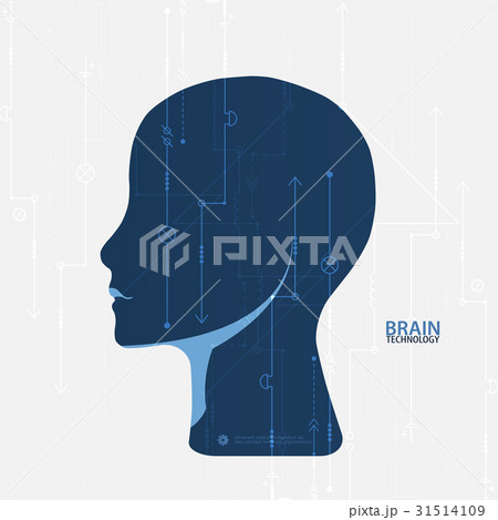 Creative brain concept background. 31514109