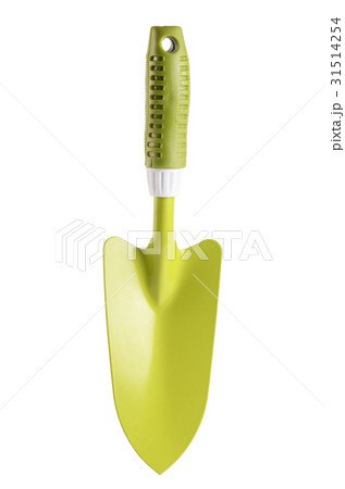 Garden green scoop isolated on white 31514254