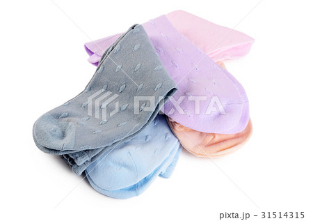 Women's socks isolated on white background Women's socks isolated on white background 31514315