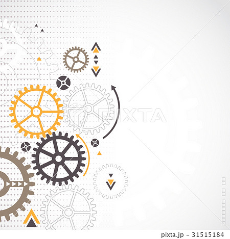 Abstract technology background. Cog wheel theme 31515184