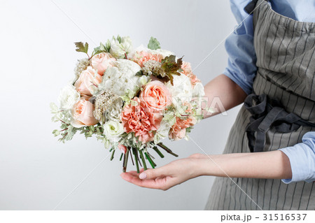 beautiful bouquet made of different flowers in 31516537