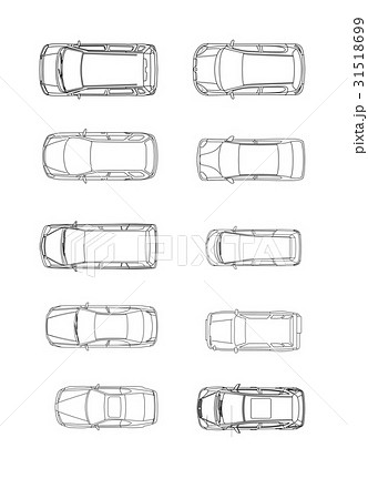 画像コレクションと壁紙 最高 50 車 平面図 イラスト