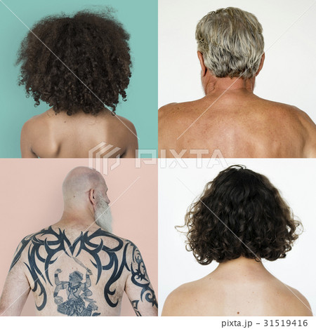 Studio People Collage Back View Concept Studio People Collage Back View Concept 31519416