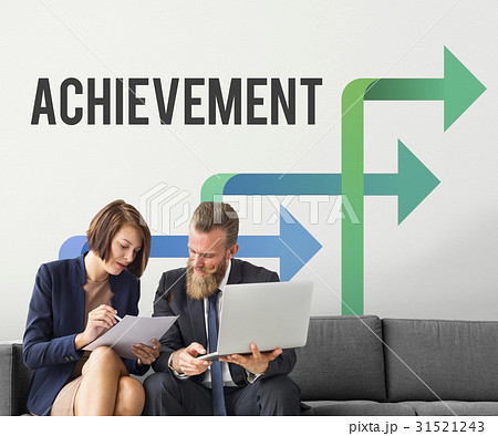 Business People Talking About Strategy Success on the Sofa 31521243