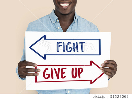 Arrow Opposite Choice Fight Give Up Icon 31522065