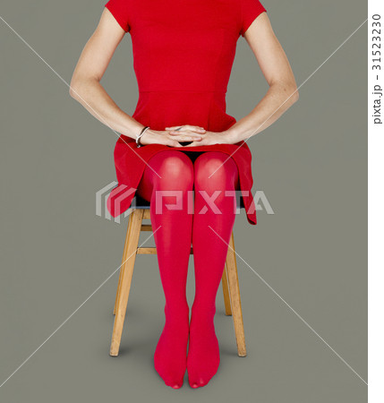 Woman Portrait Studio Shoot Casual Woman Portrait Studio Shoot Casual 31523230