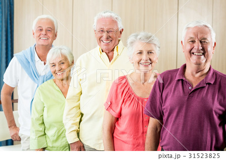 Seniors standing together Seniors standing together 31523825