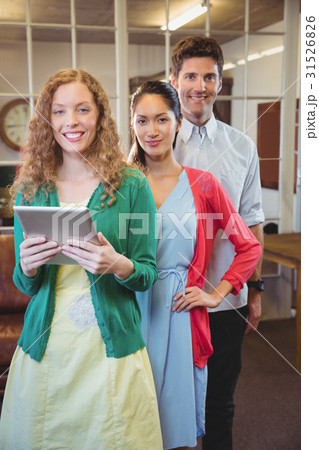 Business people posing together 31526826