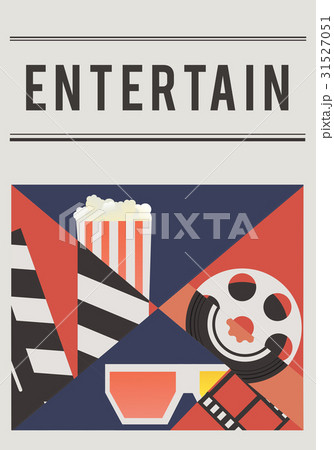 Illustration of movies theatre media entertainment 31527051