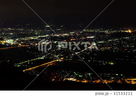 足柄平野（小田原市街）夜景 31533211