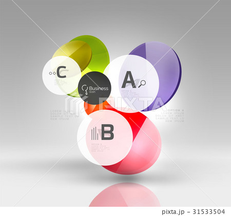 Vector circle infographics Vector circle infographics 31533504