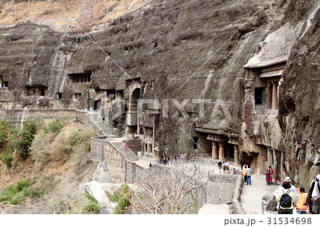 インド紀行 その73 : 感動のアジャンタ石窟寺院 その4 インド紀行 その73 : 感動のアジャンタ石窟寺院 その4 31534698