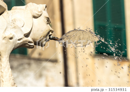 Detail of the water fountain Detail of the water fountain 31534931