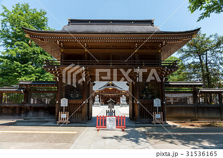 立川鎮座諏訪神社随神門 立川鎮座諏訪神社随神門 31536165
