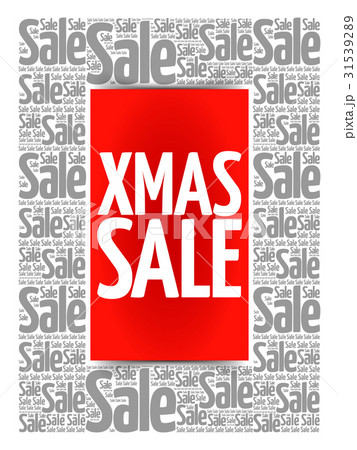 XMAS SALE words cloud XMAS SALE words cloud 31539289