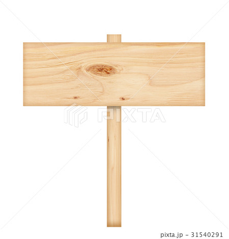 Wooden sign isolated on white background Wooden sign isolated on white background 31540291