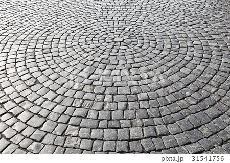Vintage stone street road pavement 31541756