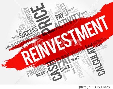 Reinvestment word cloud collage 31541825