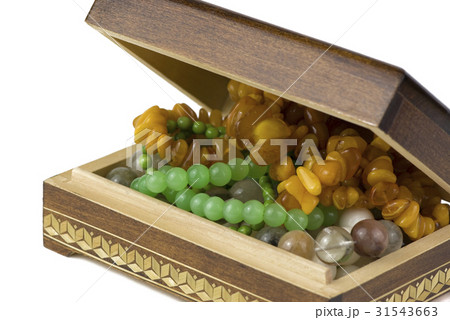 jewelry box with beads jewelry box with beads 31543663