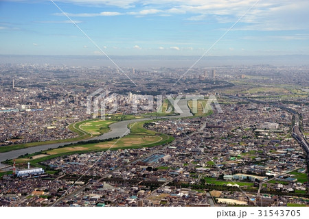 埼玉・江戸川・松戸遠景 31543705