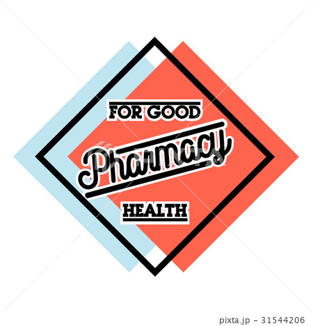 Color vintage pharmacy emblem Color vintage pharmacy emblem 31544206