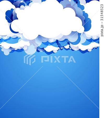 Blue sky with clouds. 31548523