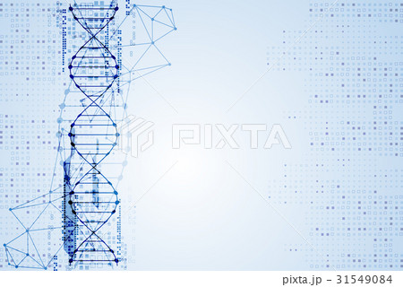 Science template, DNA molecules background. Science template, DNA molecules background. 31549084