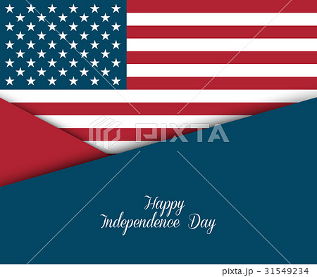 Fourth of July. Independence day greeting card 31549234