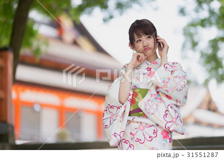 着物の女性・京都 31551287