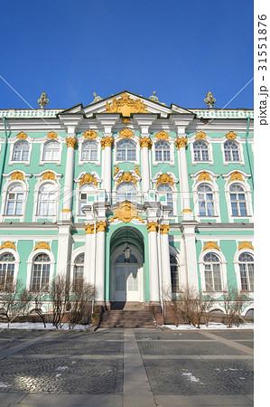 View of Winter Palace of Hermitage Museum. View of Winter Palace of Hermitage Museum. 31551876