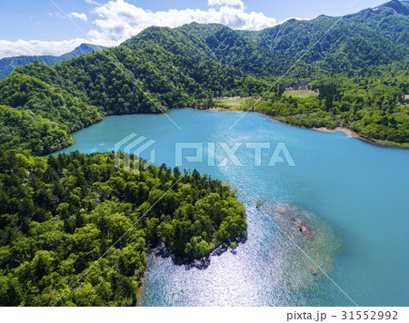 オコタンペ湖 空撮 31552992