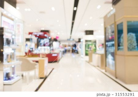 Abstract blur shopping mall 31553291