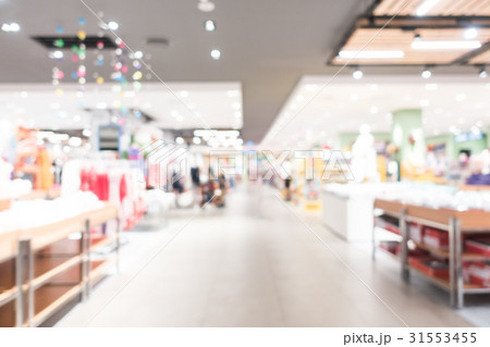 Abstract blur shopping mall 31553455