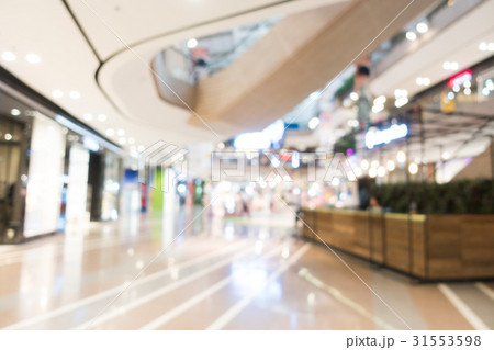 Abstract blur shopping mall Abstract blur shopping mall 31553598