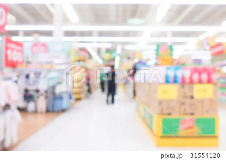 Abstract blur shopping mall 31554120