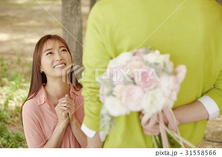 感情 花 花束 31558566