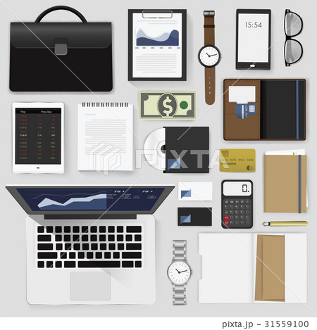 Gadgets of business vector illustration Gadgets of business vector illustration 31559100