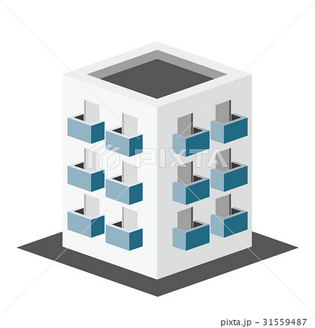 3D建物 マンション1 31559487